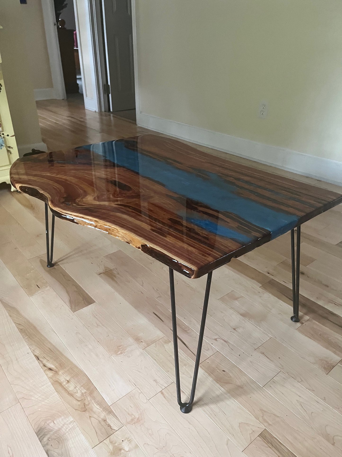 Walnut End Table