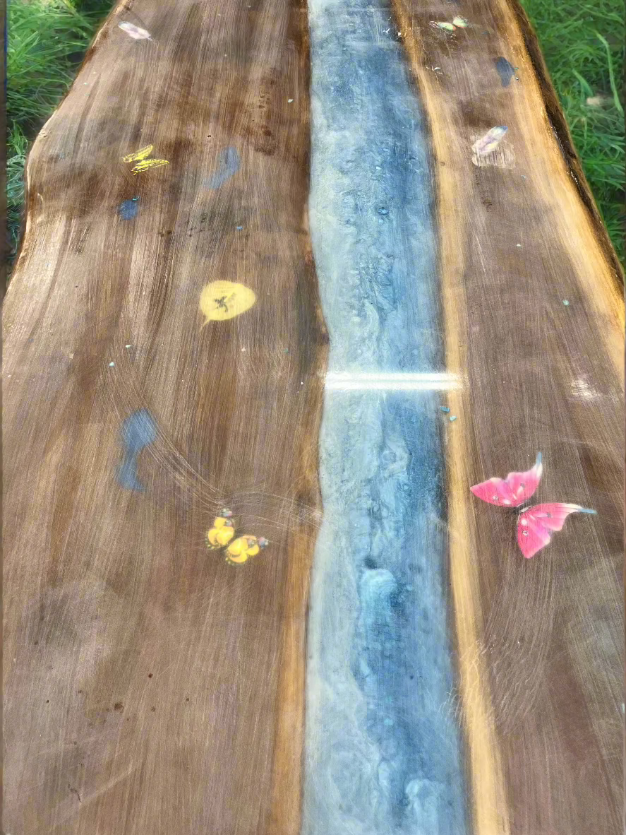 Waterfall river table