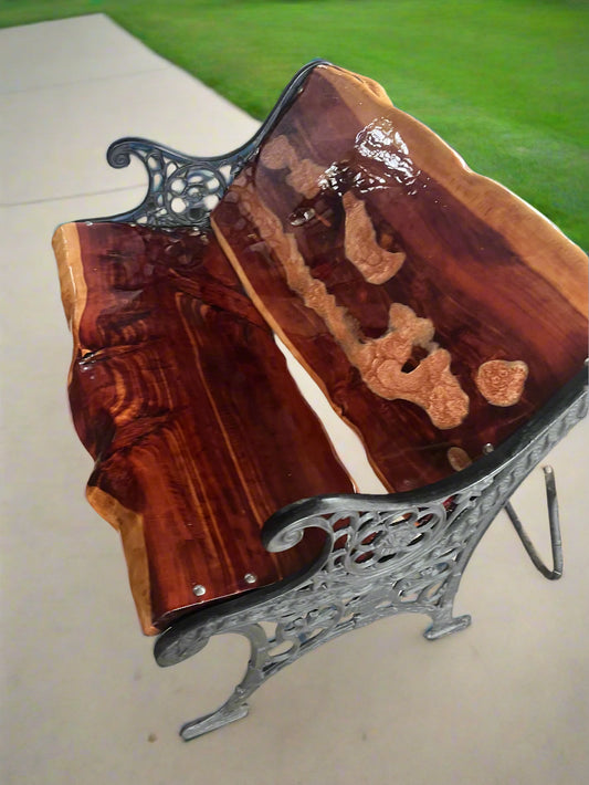 red cedar park bench
